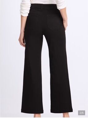 Studio Blue Mallory High Rise Pin Tuck Wide Leg Pant